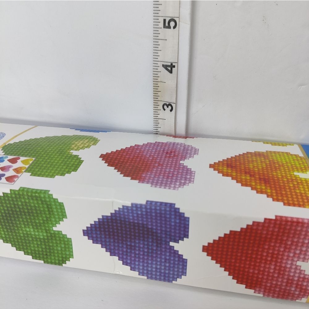 Diamond Dotz Facet Art Kit Love Rainbow Hearts Art Crafts Painting Crystal - Picture 4 of 12